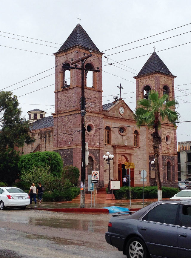 Church in La Paz, Mexico