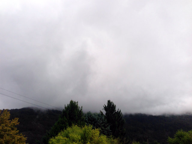 Rain in San Martin de los Andes